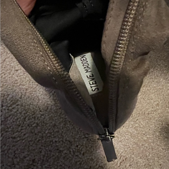 Steve Madden over the knee heel boots taupe - Picture 6 of 6